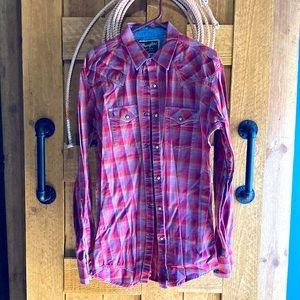 Wrangler Retro Long Tall Mens Shirt